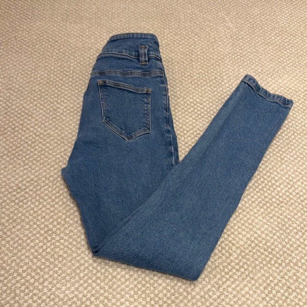 Women's Blue Jeans high rise - Picture 5 of 9